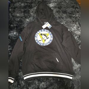 Pro Standard Vintage Hockey Pittsburgh Penguins Hoodie - NHL - 2XL - Black - NWT